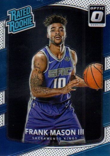 2017-18 Panini Donruss Optic Rated Rookie #167 Frank Mason III - Kings